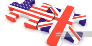 イギリスとアメリカの国旗パズル
