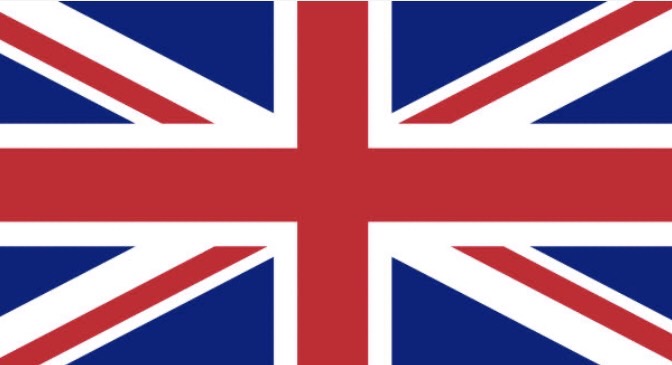 イギリス留学　国旗